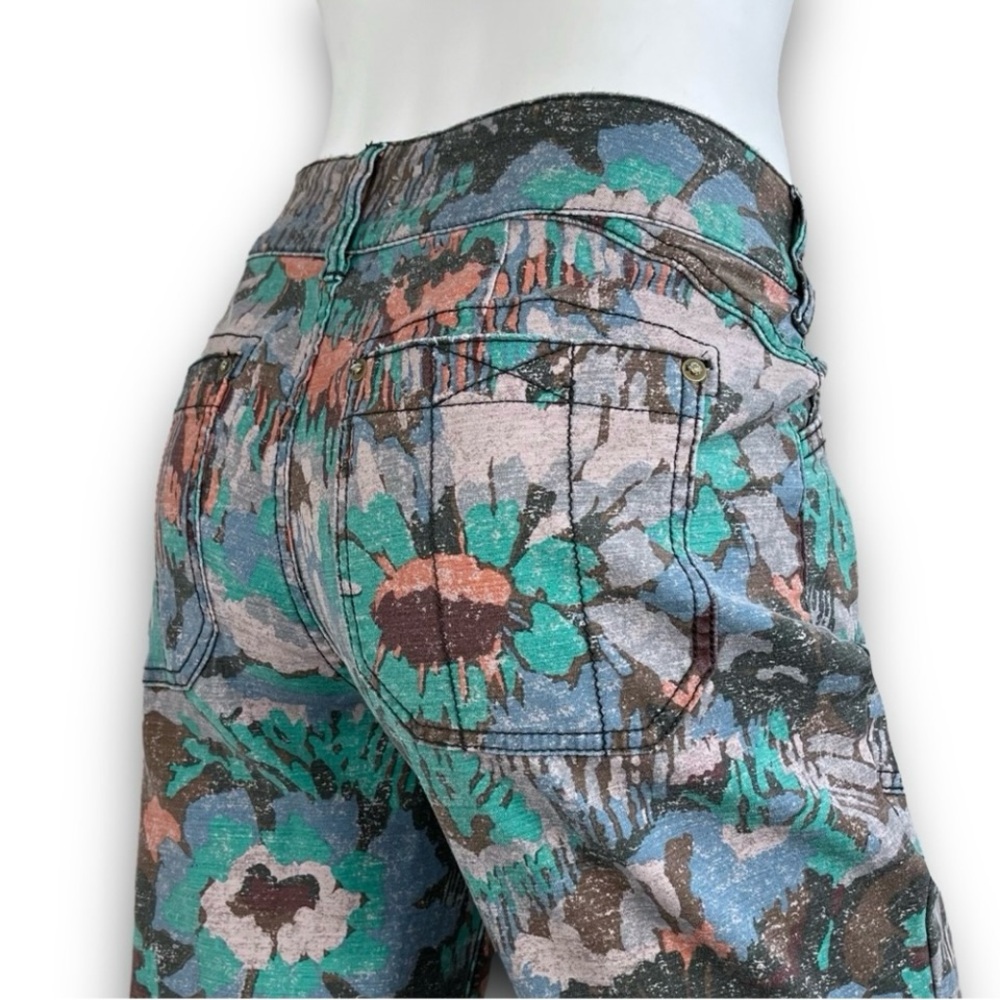 PILCRO The Wanderer Utility Pants Artsy Floral Cottagecore Elfcore Fairycore - Picture 9 of 12